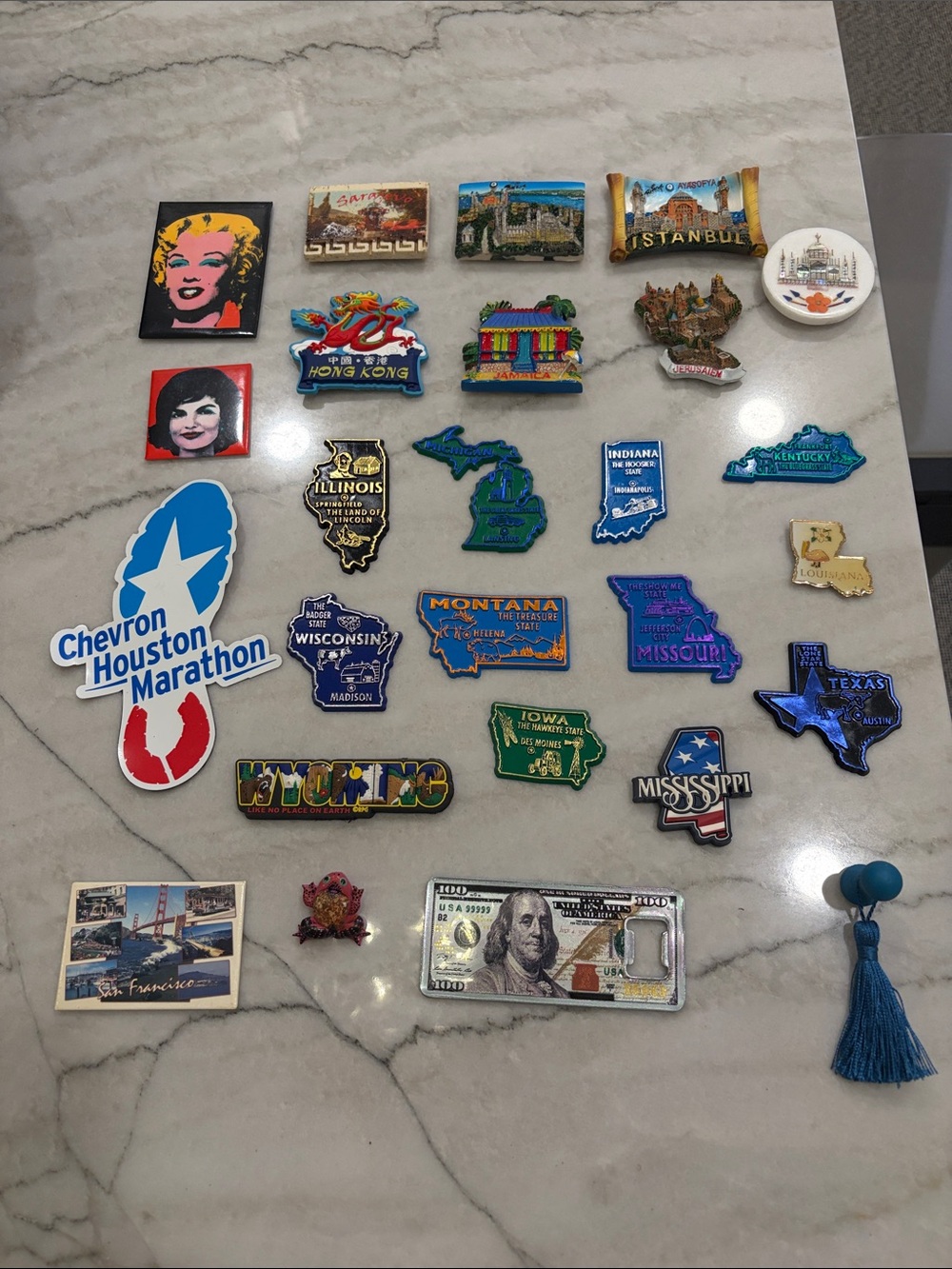 Souvenir Magnets 26 PIECE